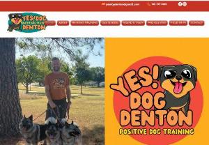 Yes Dog Denton - In-home positive reinforcement dog obedience training specializing in puppy manners, housetraining, basic obedience, tricks, and canine conditioning and fitness