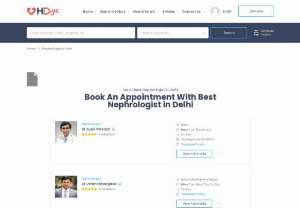 Best Nephrologists in Delhi - Check the list of best nephrologist in Delhi and book appointment instantly - Dr Sunil Prakash, Dr Vinant Bhargava