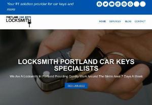 Portland Car Keys Locksmith - For all of your Automotive locksmith needs and more, Portland Car Keys Locksmith are here for you! We can provide any type of automotive lock and key solution you may need on your location! We offer mobile locksmith services around the greater Portland metro area. Our technicians have many years of experience working with different make and model vehicles on the road today as well equipped with the latest technology key machines and key programming devices to cover all the...