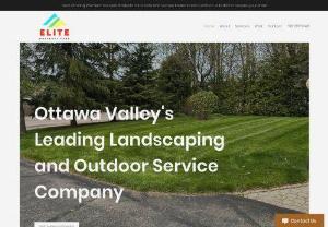 Elite Property Care - Elite Property Care offers professional property care and landscaping services for commercial and residential properties. Serving Petawawa, Pembroke and surrounding areas, our experienced team provides regular lawn care, landscaping and much more. Contact us today for a free consultation and transform your outdoor space.