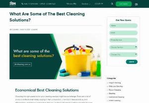 Best Cleaning Solutions - Choosing the right products for your cleaning services might be a challenge. There are a lot of products in the market widely varying in their composition, chemical-intensive nature, and effectiveness, and hence it is important that you do thorough research before choosing the one that would work for your best cleaning solutions.