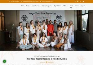 100 Hour Yoga Teacher Training in Rishikesh - Our 100 Hour Yoga Teacher Training in Rishikesh is based on both the traditional Ashtanga Primary Series and the creative Vinyasa Flow. We start training programs with the primary chain for establishing proper alignment and breathing within each posture, creating a strong foundation.

With a strong technical foundation, you will then experiment with Vinyasa Yoga, adopting your internal flow and creativity.