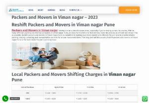 Packers and Movers in Viman nagar - Packers and Movers in Viman nagar Moving can be a stressful experience, especially if you're moving across the country. With so many different packing and moving companies in Viman nagar Pune