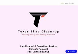 TEXAS ELITE HAULING LLC - Junk removal & light demolition services in Conroe TX
Sand, Gravel and Crushed Concrete for sale and delivery.