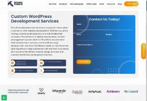 Wordpress development company - Krishang Technolab is leading Wordpress development company in USA, India. Get scalable and most professional WordPress development services and customize WordPress development solutions.