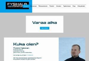 FysiHalo - FysiHalo is a physiotherapy company from Iisalme, founded in 2023. The company is run by physiotherapist/sports massage therapist Tommi Halonen. FysiHalo specializes in musculoskeletal disorders and sportsmen's problems.