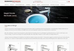 Buy Faucets Online - Johnson Bathrooms - Faucets have evolved over the past century according to the various placement areas, utilities, and aesthetic values. Faucet fittings are typically different for kitchen taps and bathroom taps. Johnson Bathrooms offers you a collection of diverse and elegantly designed faucets and fittings for homes and commercial spaces.