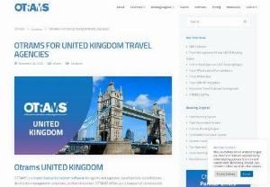 Best Travel Software in UK - Using OTRAMS, you can automate and optimize your travel business, enabling you to deliver outstanding customer service. A user-friendly interface makes navigation easy, and support and guidance are always available whenever you need it.