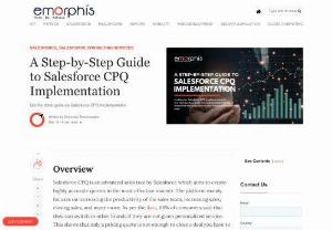 Step-by-Step Guide to Salesforce CPQ Implementatio - Are you looking for Salesforce CPQ Implementation? This comprehensive guide can help you with successful Salesforce CPQ implementation. Also, discover how to streamline sales process and maximize business revenue and performance with ease.