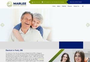 Marlee Dental Office - York - Marlee Dental Office is a dentist in York, Toronto, that provides emergency dentistry and cosmetic dentistry. Some treatments and procedures we provide include dental bridges, dental fillings, dental implants, Invisalign, teeth whitening, and veneers. Our dental clinic is also accepting new patients. Visit us, your local dentist near you.