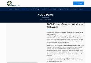 Leading AODD Pump Suppliers in India - We are India's leading AODD Pump Suppliers in India. AODD Pumps are commonly used in transfer applications and can handle a wide range of feeds such as abrasive, slurries, and shear sensitive fluids.