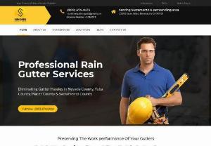 Gutter Cleaning, Repair & Installation Services in California - Sunshine Gutters Gold offers quality Gutter Cleaning, Repairing, Installation & Covering services in California. Call us at 800-474-8414 now!