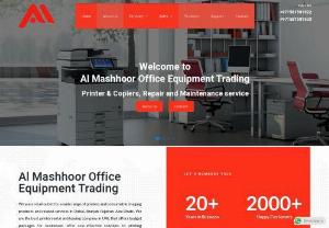 Al Mashhoor Office Equipment Trading - Al Mashhoor Office Equipment Trading is a company that specializes in trading office equipment and supplies. They offer a wide range of products, including printers, copiers, fax machines, scanners, and other related accessories. The company aims to provide quality and reliable office solutions to their customers, with a focus on excellent customer service and competitive pricing.