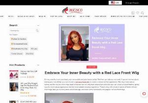 Embrace Your Inner Beauty with a Red Lace Front Wig - Do you want to show your heart, your personality and your beauty better? Red hair can help you very well. If you are worried about dyeing your natural hair, you can choose a red lace front wig to create a natural red hair appearance.