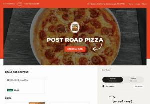 Post Road Pizza - Address : 554 Boston Post Rd E, Marlborough, MA 01752, USA || 
Phone : 508-481-5550