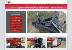 Enclosed Cargo Trailers For Sale | South Georgia Cargo | 100% Best Price! - South Georgia Cargo Trailers is a leading provider of high-quality enclosed trailers in Georgia, catering to the needs of individuals and businesses alike. Our wide range of enclosed trailers includes small enclosed trailers 4x6, 4x8 trailers for sale, 6x8 enclosed trailers, and 7x10 enclosed trailers, ensuring something for everyone.