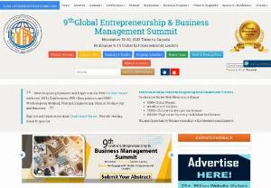Entrepreneurship conference - Participate in our 9th World Entrepreneurship & Business Management Summit, November 29 - 30, 2023, in Toronto, Canada, if you want to talk to roaring entrepreneurs.