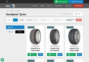 Goodyear Tires Dubai | High Performance Tires at Lowest Prices - Discover high-quality Goodyear Tires at most competitive rates in Dubai, UAE. Free Delivery, Fitting, & wheel balancing available with each purchase. Call now.