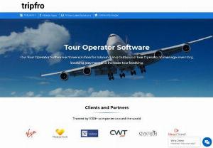 Tour Operator Software - TripFro is best Tour Operator who can integrate with various travel suppliers and built best tour package, activities, hotels, transfers, car rental services and sell them directly to travel agents, travel management companies and destination management companies to enhance business profitability.