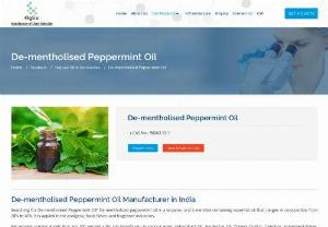 Dementholised Peppermint oil Manufacturer In South Korea - De-mentholised Peppermint oilmanufacturerinSouth korea is an essential oil containing terpenes and about 20% - 45% L-Menthol content. It is used in Analgesics, Food, Flavour & Fragrance applications.
The various uses associated with our products include APIs such as Linezolid, Rivaroxaban, Pretomanid, Tenofovir, and Indinavir. Our intermediates have made them highly demanded both among individual customers as well as big companies that use them in one or the other form...