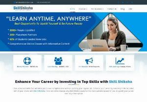 skill shiksha - Skill Shiksha is providing an online learning platform in India where you can learn anywhere, featuring a blend of modules with an interactive environment and live video sessions from a panel of industry experts. There's a lot to learn from anywhere across the world while still making connections along with your instructors.