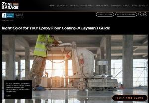 Right Color for Your Epoxy Floor Coating- A Layman's Guide - Choosing the right color for your epoxy flooring can be a daunting task. See the factors that you must consider before calling epoxy flooring contractors.