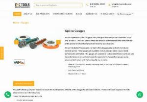 Spline Gauges - We are Exporter of Spline Gauges in worldwide, designed according to the tolerances 