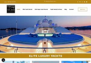 Elite Pearl Yachts Charter - Elite Pearl Charter - No.1 Yacht Rental Company in Dubai.We are providing Luxury Yachts and Love Boats rental service in Dubai Marina. Our Main passion is to do memorable your every moments.

We respect your times. Book your cruise in easily with most comfortable price.