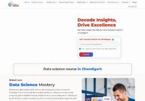 Data Science course in Chandigarh - Data Science course in Chandigarh is provided by CBitss which is the best Data Science training institute in Chandigarh. Become a PRO Data Scientist Today.Data Science is a field growing massively with an upsurged high demand for skilled professionals.