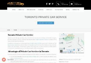 Toronto Private Car Service | Toplimo - To perfectly accommodate your transportation needs, Private car services in Toronto drivers dress in tailored suits. The best private car service has a team of efficient drivers, such as us. The drivers of the Toronto car service are well-versed in the city's location. They look after the client while driving them to or from the airport or another location. It is the driver's responsibility to ensure the safety and comfort of the car's passengers.