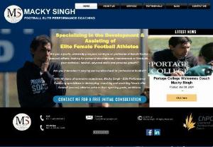 Macky Singh - Soccer (football) coach with extensive international experience and specialize in coaching and developing within the women's game.