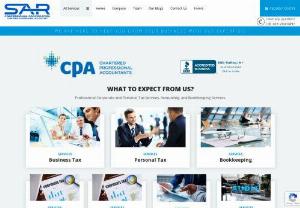 SAR Professional Corporation, CPA - SAR Professional Corporation, CPA is a full-service accounting firm based in Calgary, Canada. They provide a wide range of services such as accounting, bookkeeping, tax preparation, and financial planning to individuals and businesses of all sizes.