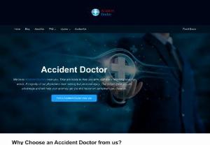 Accident doctors and Personal injury Doctor near you - We accept personal injury patients across the united states that have been hurt in car accidents. We have accident doctors in your area ready to help you with your personal injury case.