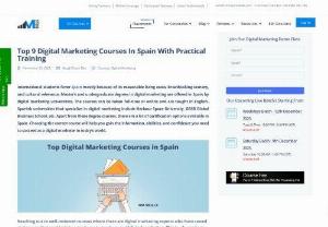 Digital Marketing Courses In Spain - Digital Marketing Courses In Spain
International students favor Spain mostly because of its reasonable living costs, breathtaking scenery, and cultural relevance. Master’s and undergraduate degrees in digital marketing are offered in Spain by digital marketing universities.
online courses, Digital Marketing, SEO