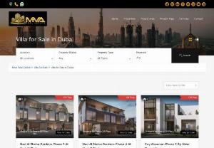 New villas for sale in dubai - Buy now the luxury, furnished 2, 3, 4 and 5 bhk villa for sale in Dubai. Get new exclusive freehold, off-plan, ready to move villas for sale at best prices.