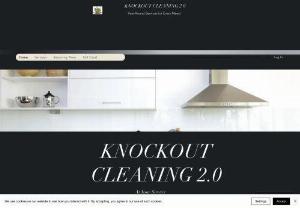 Knockout Cleaning 2.0 - There is no project that is too big or too small for our team. At KNOCKOUT CLEANING 2.0, we aim to provide you with the best service and ensure that you and your needs always come first. With a professional and trustworthy staff, your satisfaction is guaranteed. We offer Residential and Commercial cleanings, basic, deep and Move in and Out cleanings. Give us a call today so we can get you a free consultation and estimate. Click Book Online at the top of the page to book...