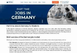 Part time Jobs in Germany for Students - There are plenty of part-time job opportunities available for students in Germany, regardless of their nationality. Whether you’re looking to earn some extra money, gain experience in your field, or develop new skills, a part-time job can be a great way to supplement your income and enhance your overall university experience.