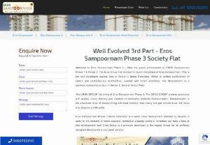 Eros Sampoornam Phase 3 - After the massive prosperity of Eros Sampoornam Phase 1 & 2 in Greater Noida. Eros Group has launch of Eros Sampoornam Phase 3, Which is located at Sec 2 Noida Extn.