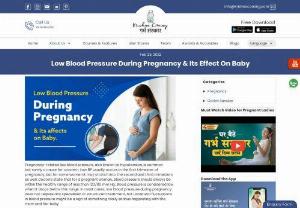 Low Blood Pressure During Pregnancy & Its Effect On Baby - Pregnancy-related low blood pressure, also known as hypotension, is common but rarely a cause for concern. Low BP usually occurs in the first trimester of pregnancy, but for some women it may stretch into the second and third trimesters as well.