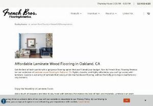 laminate wood flooring in Oakland, CA - Discover beautiful and affordable laminate wood flooring in Oakland, CA, at French Bros. Flooring America. Visit our website to browse all of your options.