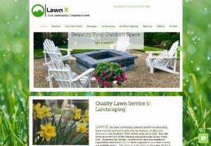 Lawnx - Landscaping, Lawn Care, Lawn Sprinklers, Tree and Shrub Care, Outdoor Lighting , Clean ups , Mulch , plantings , Pavers , Walls , Pruning, weeding