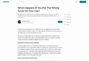 What Happens If You Put The Wrong Tyres On Your Car? - If you were intricate in an accident that may have been set off by improperly sized Car Tyres Ashford, the vendor could be at risk. Selling vehicles with incorrect tyre sizes is a reckless act that puts your safety and life at jeopardy.