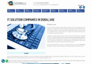 It Solution Dubai - VRS Technologies is the Leading IT Solutions Companies in Dubai, UAE. we offering end-to-end IT Maintenance & Services in Dubai. Call us +971567029840