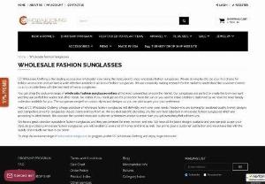 Shop Wholesale Fashion Sunglasses online and save money - If you are looking to buy Wholesale Fashion Sunglasses online then choose CC Wholesale Clothing for latest clothes. It has everything available in clothing for men, women and kids.