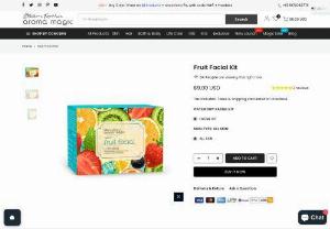Fruit Facial Kit Online | Buy Natural Facial Kits Online in India - Aroma magic Fruit Facial Kit is a special curation of salon facials powered by aromatherapy and is the perfect holistic solution to a variety of skincare needs.