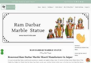 Ram Darbar Marble Moorti Manufacturers in Jaipur - Especially on demand from clients, we have concentrated more on producing low-cost Ram Darbar marble murti with variety, which makes us the leading Ram Darbar marble moorti manufacturer in Jaipur, India.