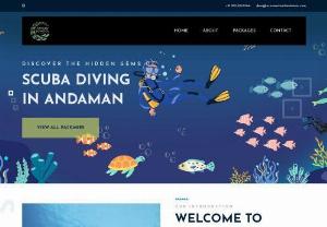 Scuba Diving in Andaman - Explore the stunning underwater world of the Andaman Islands with scuba diving. Discover vibrant coral reefs, exotic marine life, and hidden shipwrecks. Book your adventure today and experience the thrill of scuba diving in one of the world's top diving destinations.