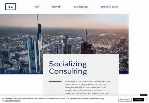 Socializing Consulting - We at Socializing Consulting have specialized in companies that make use of the possibility of mobile working for their employees. Our goal is to create a positive work environment and foster meaningful relationships between on-site and remote employees.