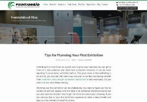 Tips for planning your first exhibition - Planning your first exhibition can be challenging. You need to figure out how to create the perfect display with the help of exhibition stand contractor Amsterdam, but you also need to consider how to get the word out about your company.