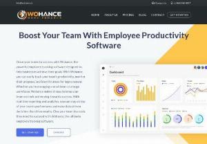 Best Employee Productivity Software | Time Traking - Are you searching for task management software? Don't worry Wohance provides good time-tracking software and it will boost your team with employee productivity.
